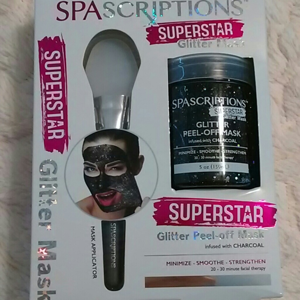 4/$20 Glitter Peel-Off Mask